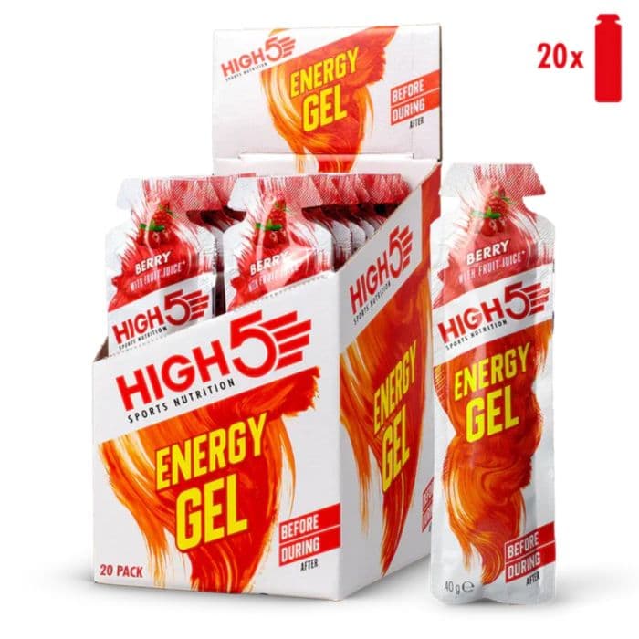 High5 Energia Geeli Marja - 20x40g, Unisex, Energianlähde Kestävyysurheiluun