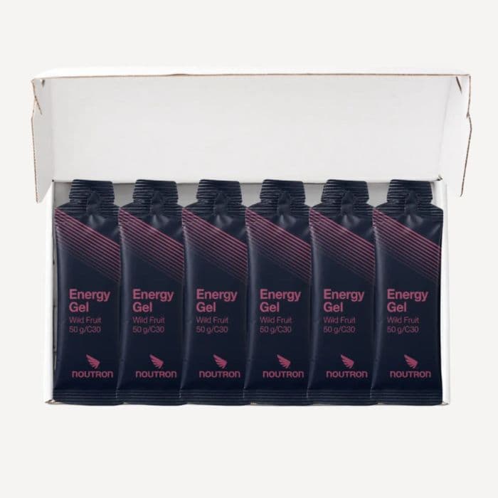 Noutron Energy Gel Wild Fruit 12 stk. Box K. ONE SIZE Musta Unisex