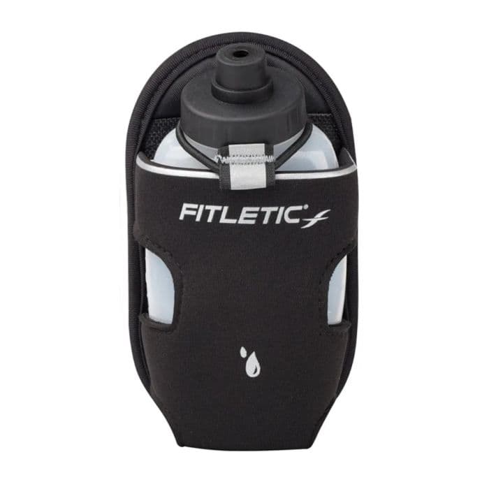 Fitletic Extramile 240 ml - Musta Juomapullo Juoksuun ja Kuntoiluun