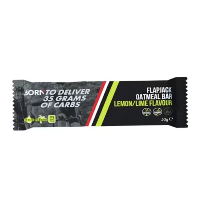 BORN Flapjack Oatmeal Bar 50g Lemon/Lime K. ONE SIZE Musta Unisex