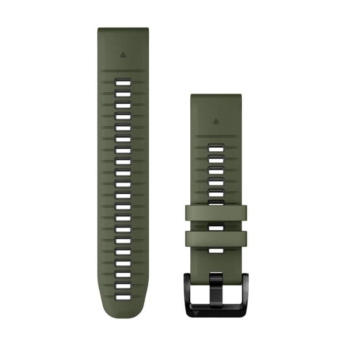 Garmin QuickFit® 22 Silikonihihna (Vihreä) - Juoksu- ja Urheilukäyttöön