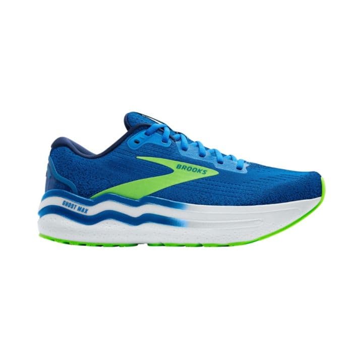 Brooks Ghost Max 2 miesten juoksukengät, koko 42½, sininen – mukava pitkän matkan harjoitteluun