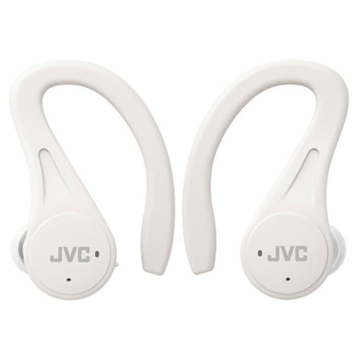 JVC Sports TWS Langattomat Kuulokkeet - Mukava Ääni Juoksuun ja Harjoitteluun, Musta, Koko S/M