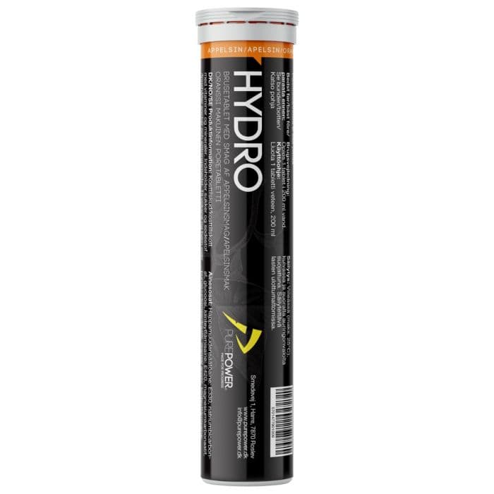 Purepower Hydro Tabs Appelsiini - Tehokas Nesteen Korvike Juoksijoille