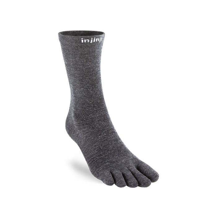 Injinji Liner Crew NuWool K. L 44½-47 Musta Unisex