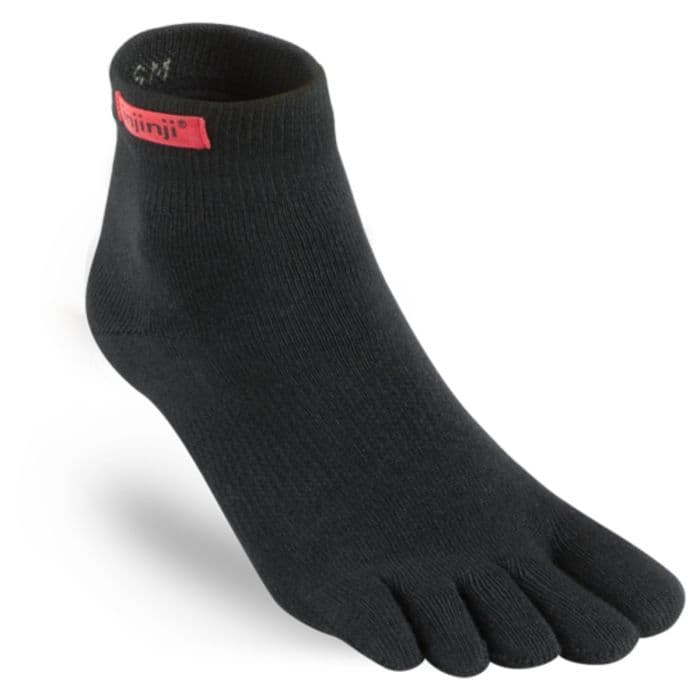 Injinji Sport Original Weight Mini Crew K. L 44½-47 Musta Unisex