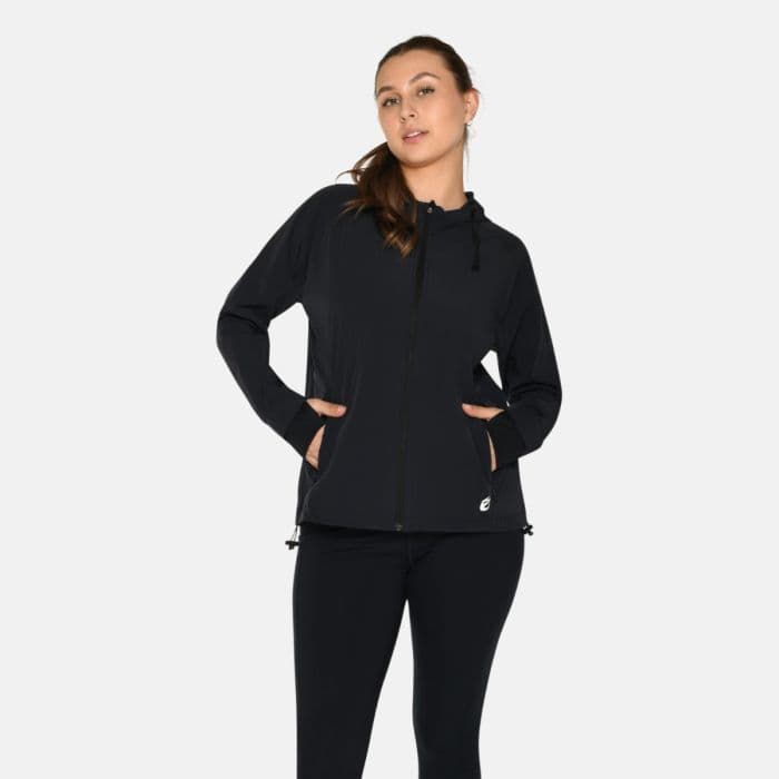 Zebdia Sports Jacket K. XS Musta Naiset