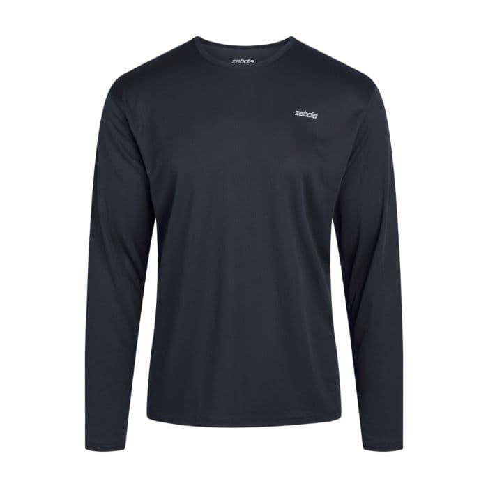 Zebdia Sports LS Tee K. L Sininen Miehet