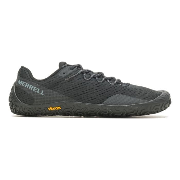 Merrell Vapor Glove 6 K. 40½ Mustat Maastokengät - Kevyet ja joustavat maastojuoksukengät täydelliseen vauhtiin!