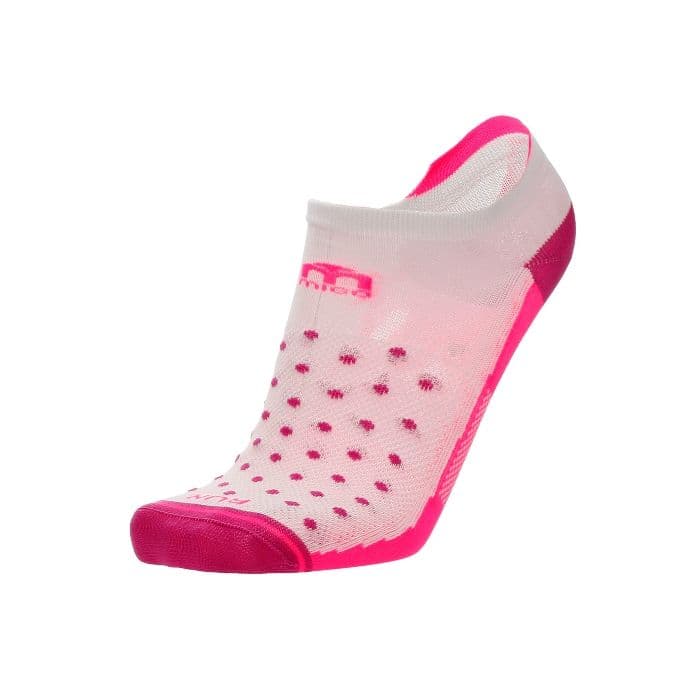 Mico X-Light Naisten Juoksusukat Low Cut, Koko 35-36, Valkoinen/Pinkki – Mukava istuvuus ja optimaalinen suorituskyky