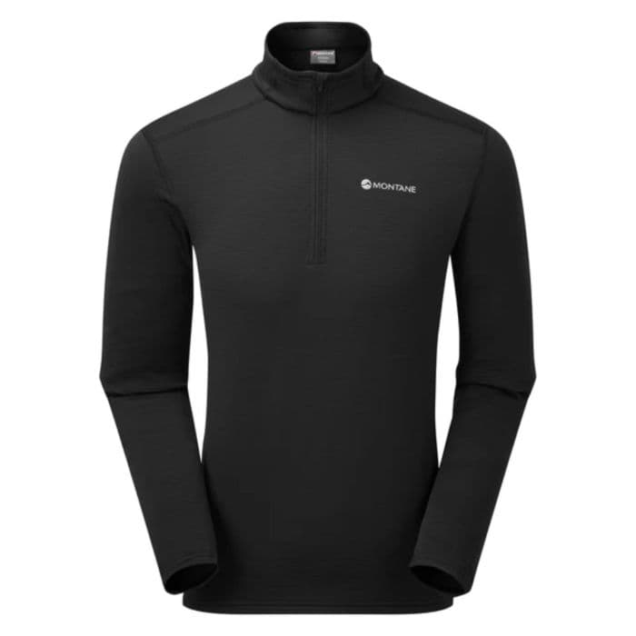 Montane Protium Lite Pull On Fleece K. M Musta Miehet