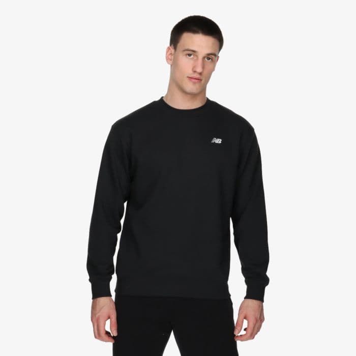 New Balance Sports Essentials Crew K. XXL Musta Miehet