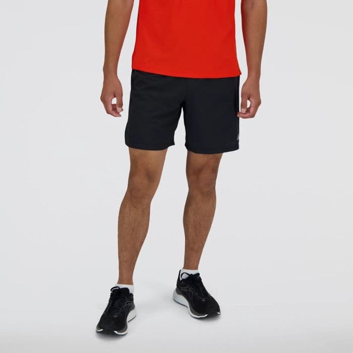 New Balance RC Seamless Short 7 Inch K. S Musta Miehet