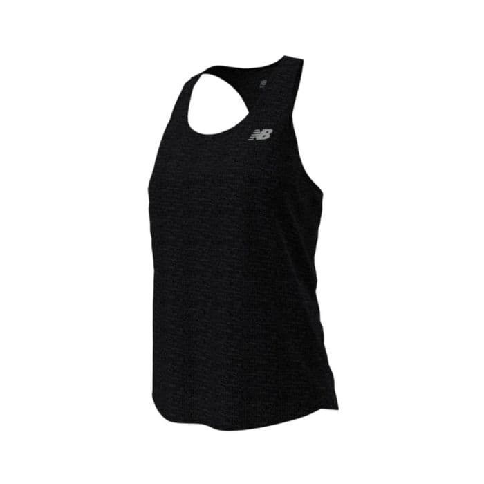 New Balance Athletics Tank K. XS Musta Naiset