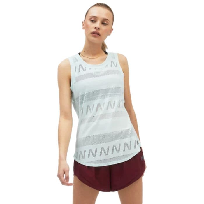 New Balance Q Speed Jacquard Tank K, XS - Kevyt ja hengittävä juoksupaita nuorille urheilijoille