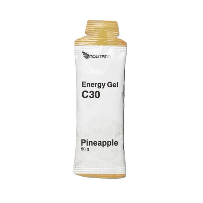Noutron Energiageeli Ananas 12 kpl - Koko Yksi Valkoinen / Oranssi | Juoksu & Urheilu RunningXpert.com