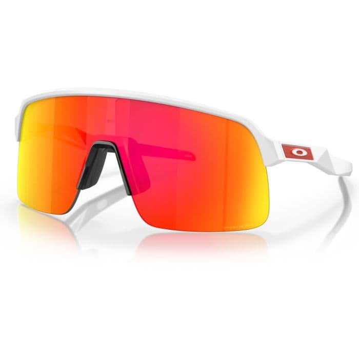 Oakley Sutro Lite Aurinkolasit Prizm Ruby, Yksi Koko, Valkoinen/Punainen - Täydellinen juoksuun ja ulkoiluun