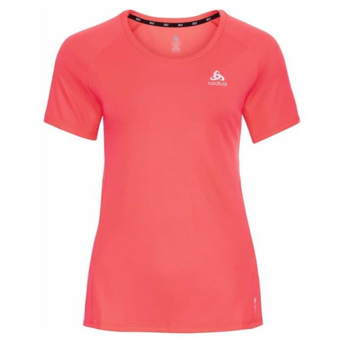 Odlo T-Shirt Short Sleeve Crew Neck Essential K. XS Punainen Naiset