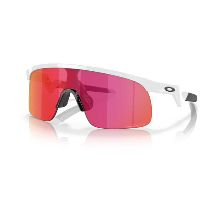 Oakley Resistor Prizm Field aurinkolasit – Suojat aktiiviseen ulkoiluun ja urheiluun, väri: valkoinen