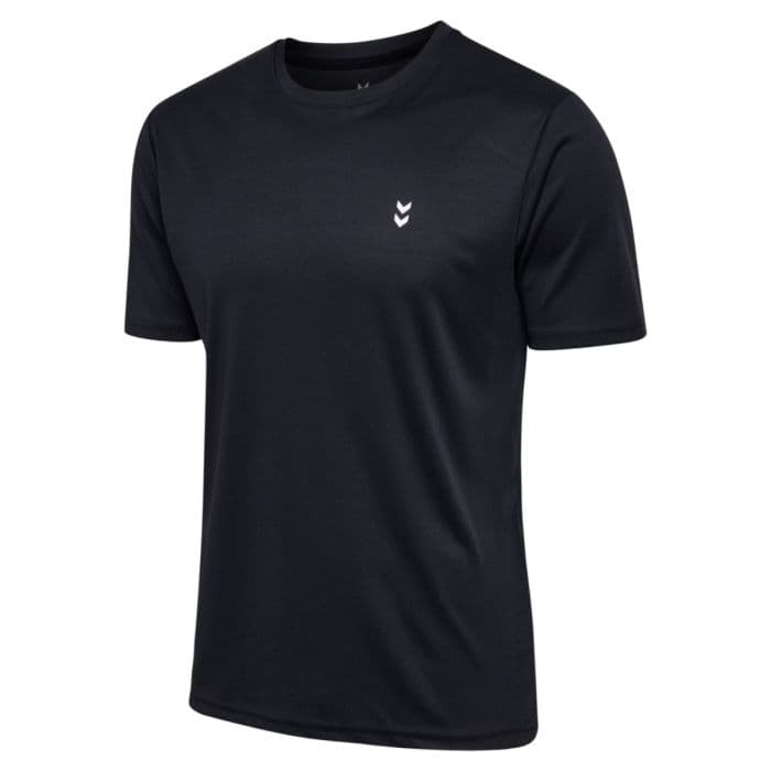 Hummel Pulse Training SS Tee K. L Musta Miehet
