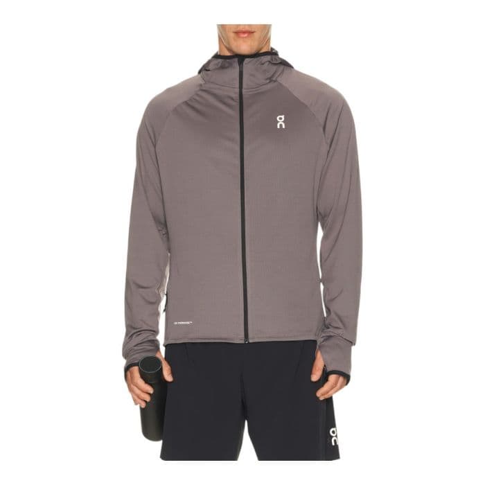 On Climate Zip Hoodie K. S Ruskea Miehet