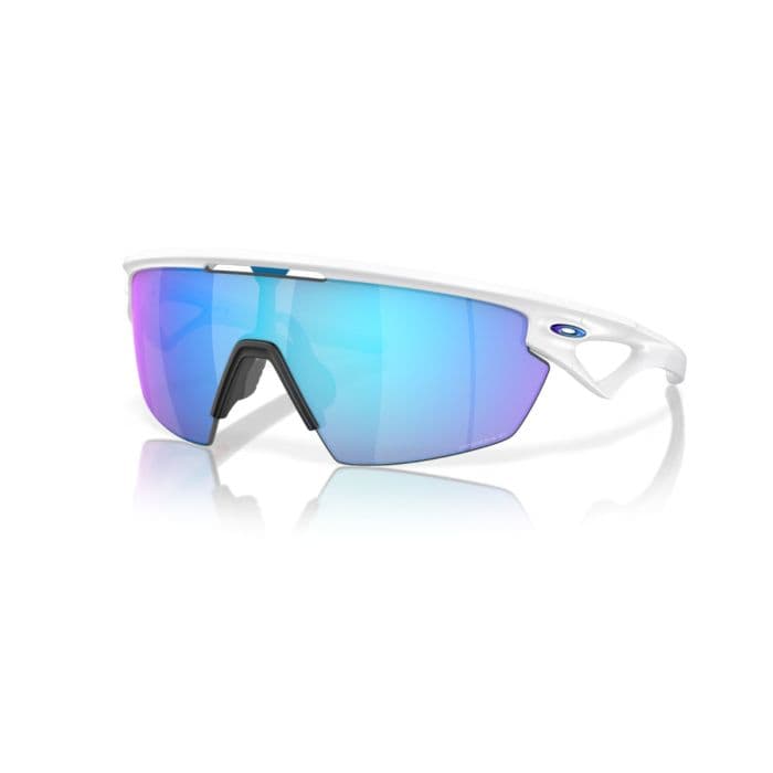 Oakley Sphaera (Prizm Sapphire Polarized) K. ONE SIZE Valkoinen Unisex