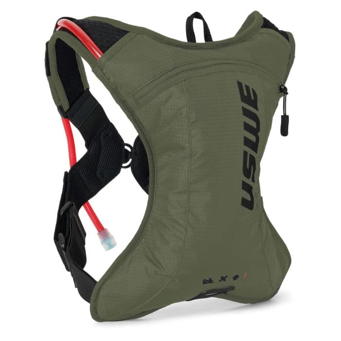 USWE Outlander XC 2L Hydration Pack K. ONE SIZE Vihreä Unisex