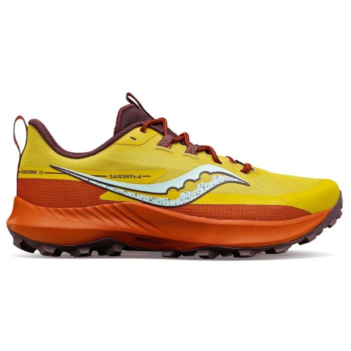 Saucony Peregrine 13 Naiset Keltainen Juoksukengät, Koko 37 - Erinomaiset Maastojuoksuun
