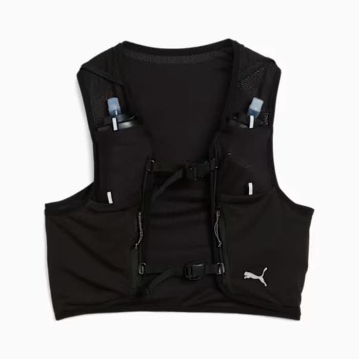 PUMA Race Day Running Vest K. S/M Musta Unisex