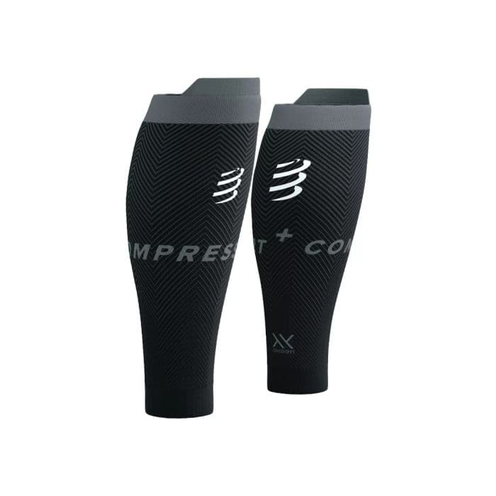 Compressport R2 Oxygen Compression Black Edition K. T3 38-42cm Musta Unisex