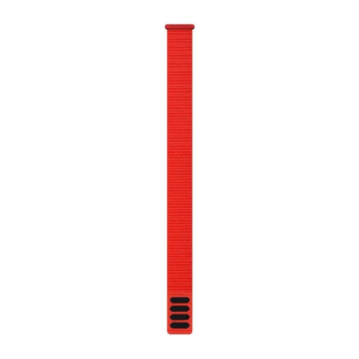 Garmin UltraFit 22 Strap (Nylon) ONESIZE Punainen