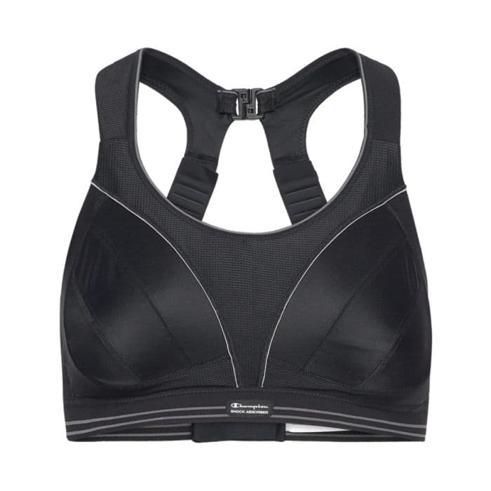Shock Absorber Ultimate Run Bra U10046 -urheiluliivit, musta