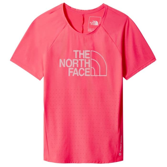 The North Face Flight Weightless S/S Shirt K. XL Punainen Naiset