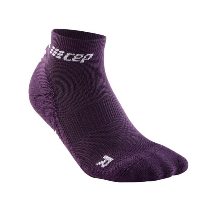 CEP Compression Low Cut Sukkaset V4, koko 34-37, Lila – Ihanteelliset juoksuharjoitteluun ja palautumiseen