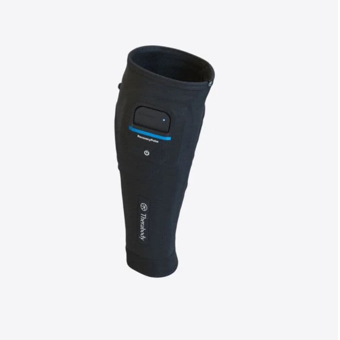 Therabody RecoveryPulse Calf Sleeve XL - Tehokas lihashuolto ja palautuminen juoksijoille