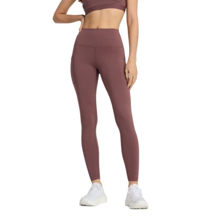 New Balance NB Sleek Pocket High Rise Legging 27" XS - Naisten korkeavyötäröiset leggingsit taskuilla