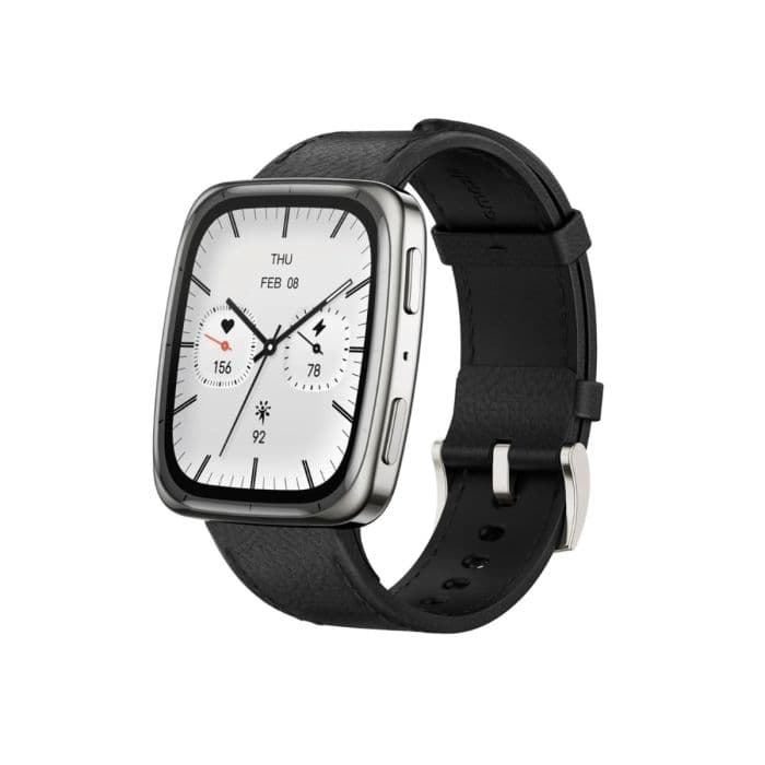 Amazfit Active 2 Square NFC K. ONE SIZE Musta Unisex