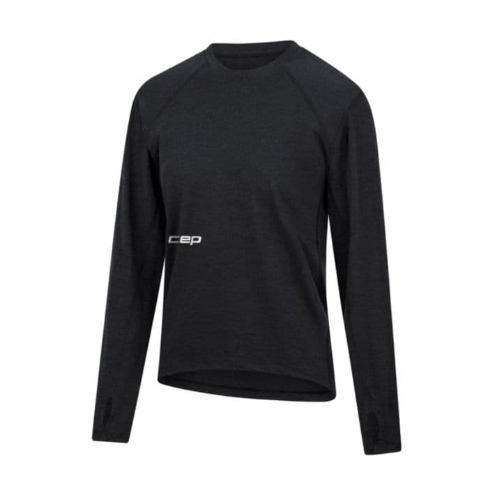 CEP Core Run Merino LS Tee K. XL Musta Naiset