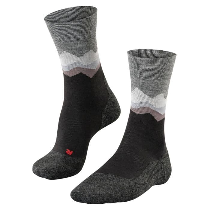 FALKE® TK Explore Sukat K. 42-43 - Harmaat, Erinomaiset Juoksusukat Mukavuuteen ja Suorituskykyyn