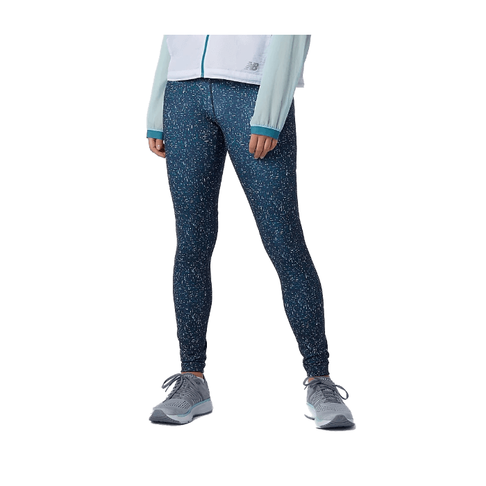 New Balance Printed Impact Run Tight K. XS - Mukavat ja hengittävät juoksusukkahousut aktiiviseen liikkumiseen