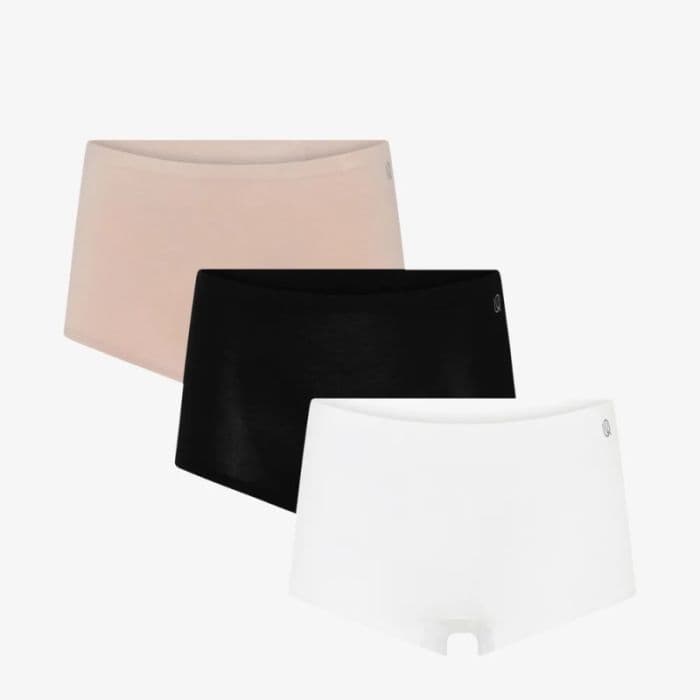 Urban Quest Bamboo Shorts Brief 3-Pack K. XL Valkoinen / Vaaleanpunainen / Musta Naiset